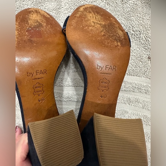 By Far lady of the evening strappy suede heels 40 - Picture 2 of 8